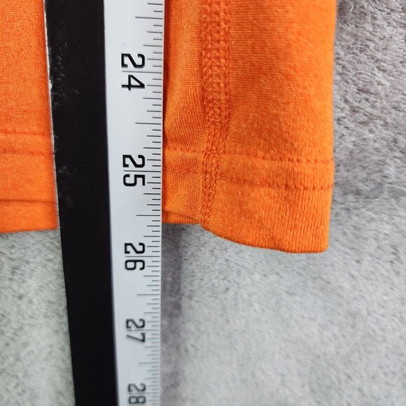 Men's Orange Nike Dri-Fit OSU Cowboys Shirt Short Sleeve Crew Neck Size S - Picture 9 of 10